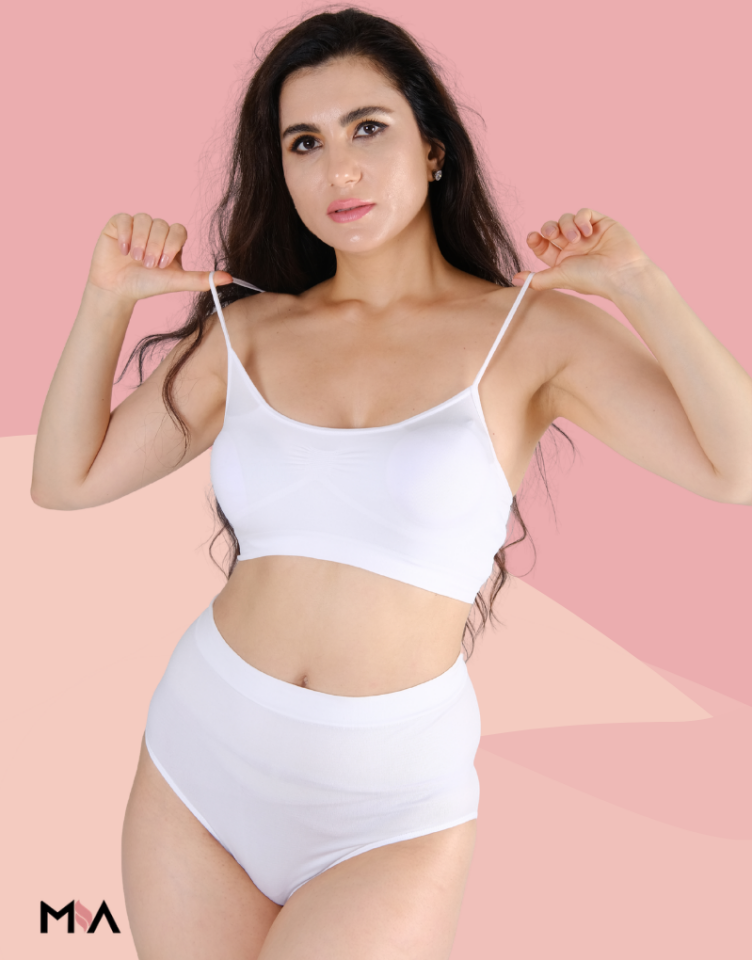 İnce askılı Göğüs toparlayıcı sütyen