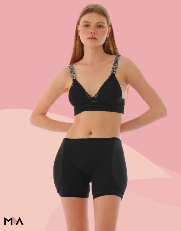 Mia Yandan destekli pop-up şort