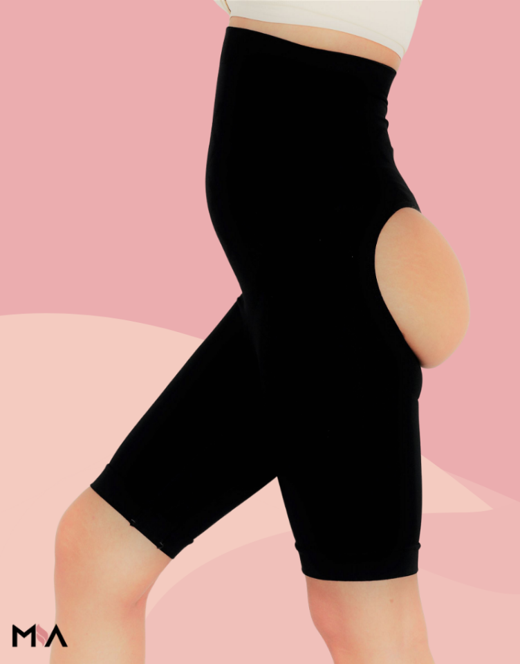 Mia Toparlayıcı Popo Açık Paçalı Korse