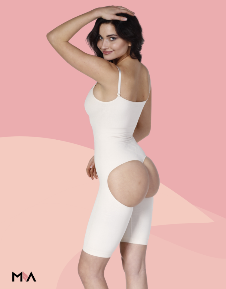 Mia Tam boy Popo Açık Korse