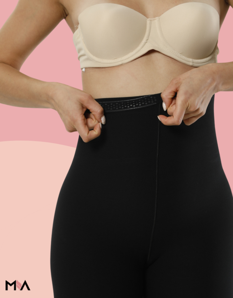 Mia Lazer Kesim Yüksek Bel Pacalı Korse