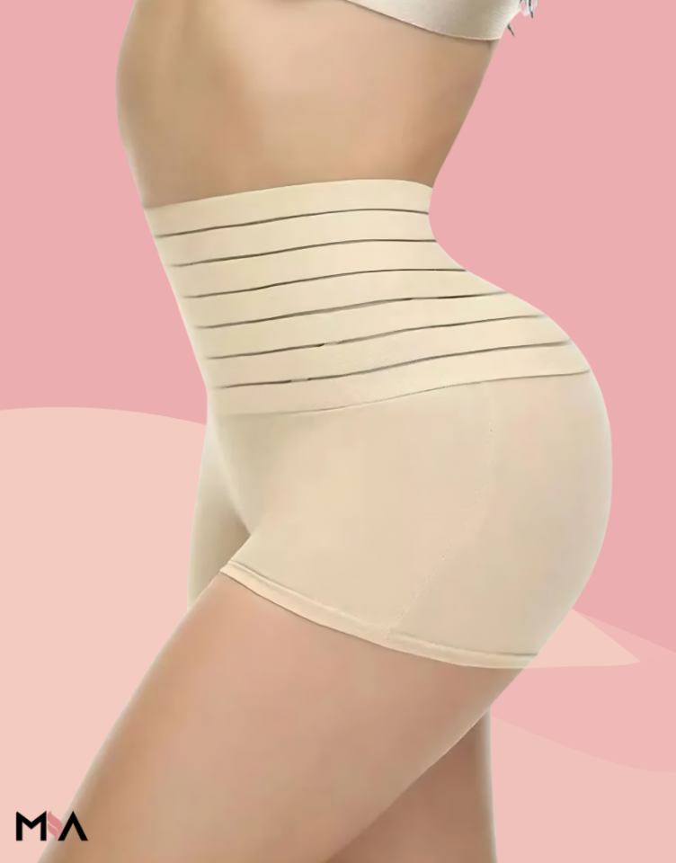 Mia Lazer Kesim Yüksek Bel Boxer Korse