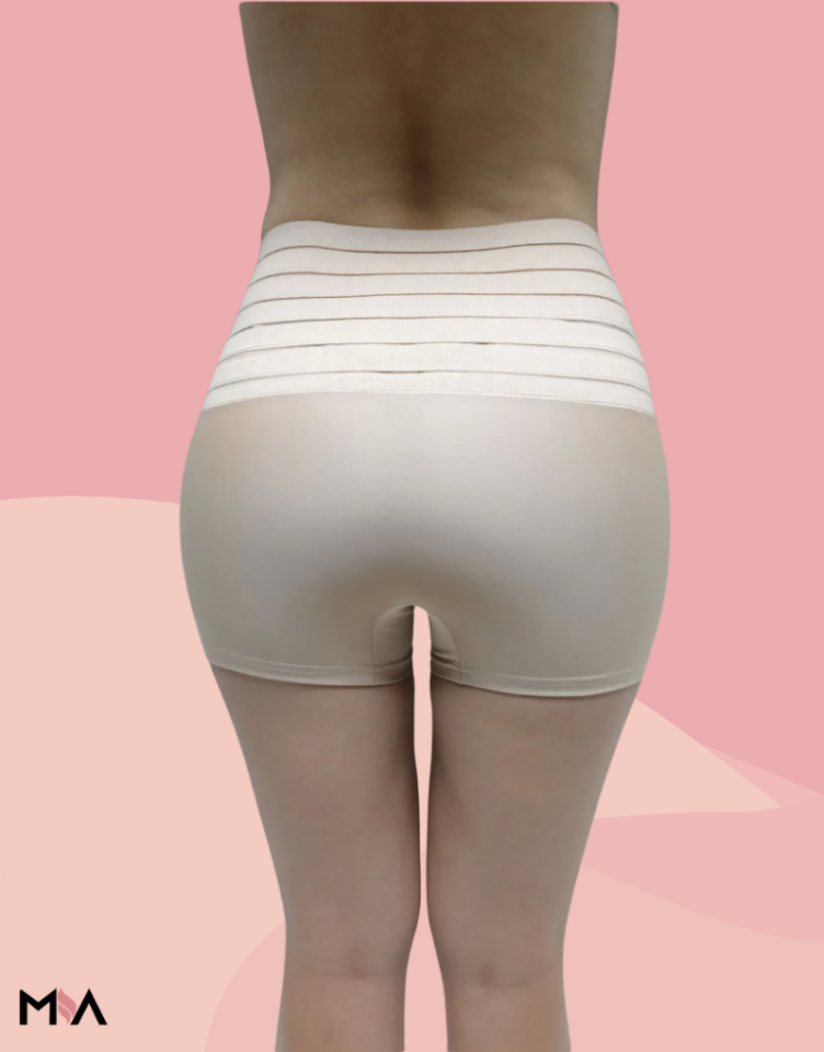 Mia Lazer Kesim Yüksek Bel Boxer Korse