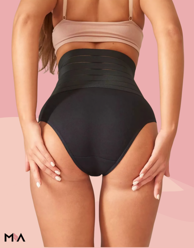 Mia Lazer Kesim Yüksek Bel Slip Korse