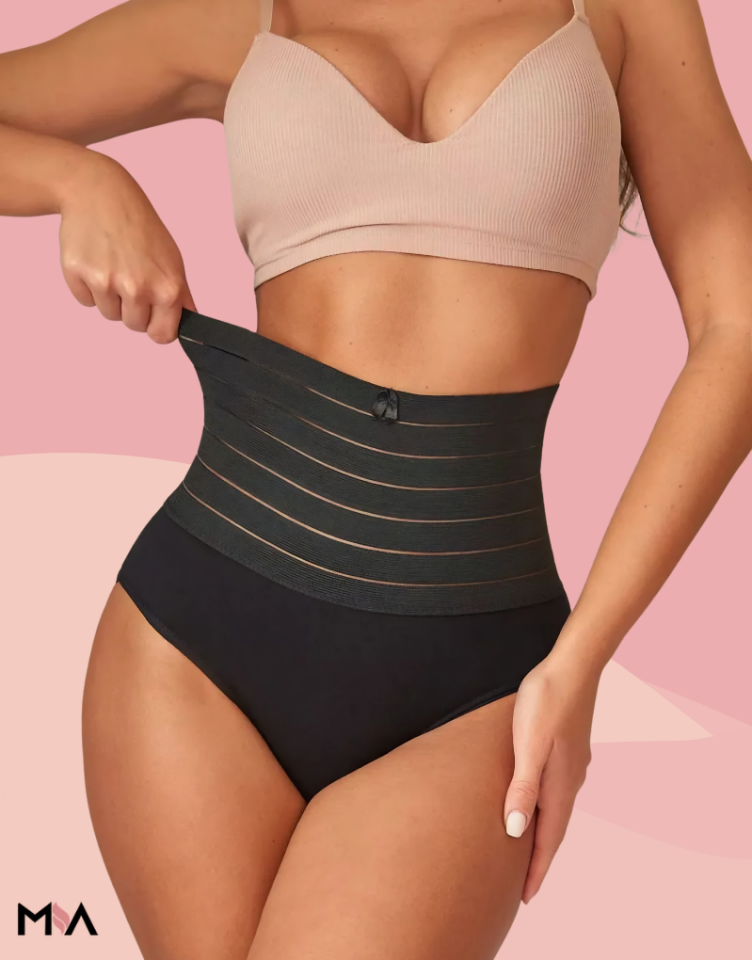 Mia Lazer Kesim Yüksek Bel Slip Korse