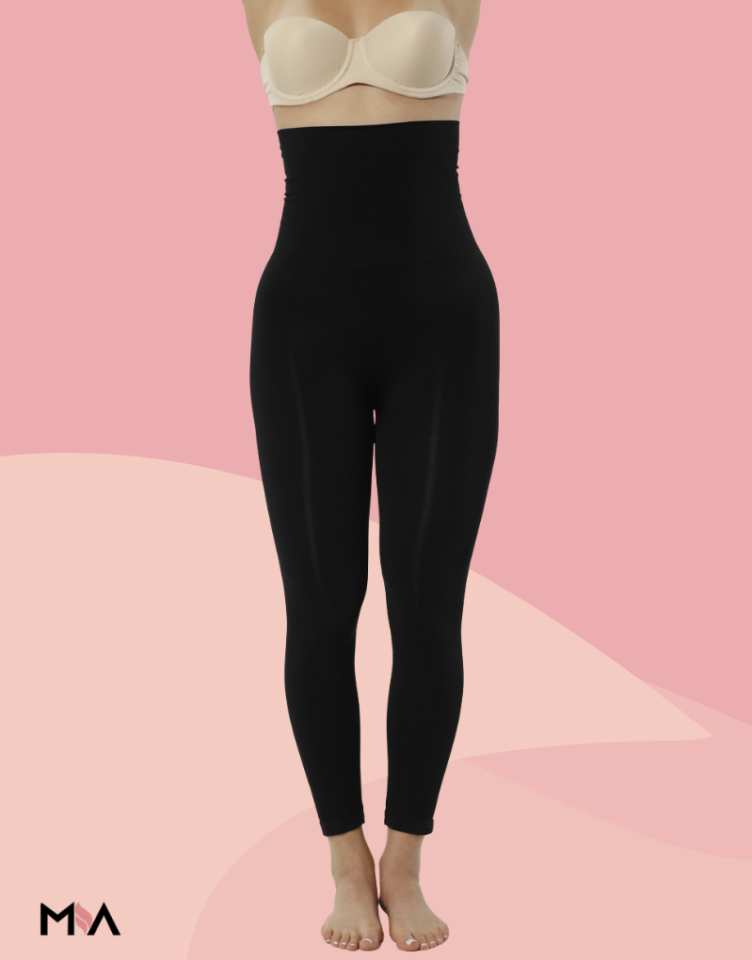 Mia Lazer Kesim Yüksek Bel Korse Tayt