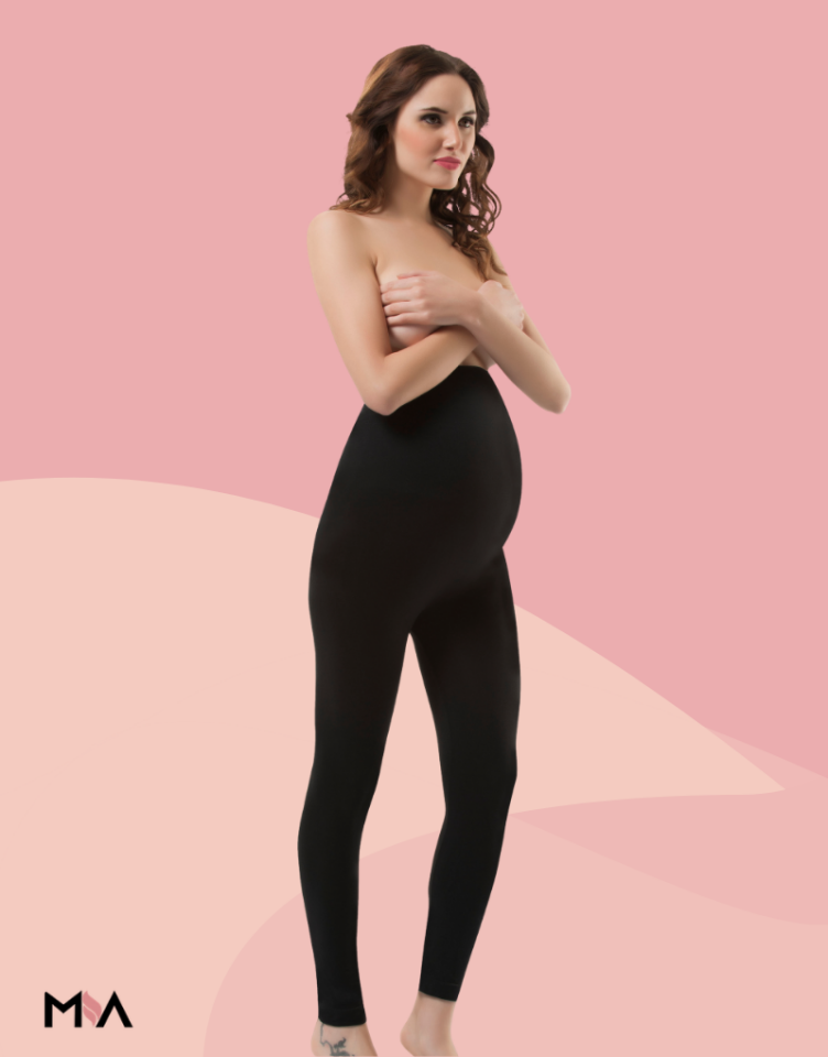 Mia Hamile Taytı – Yüksek Bel Esnek ve Konforlu Hamile Taytı