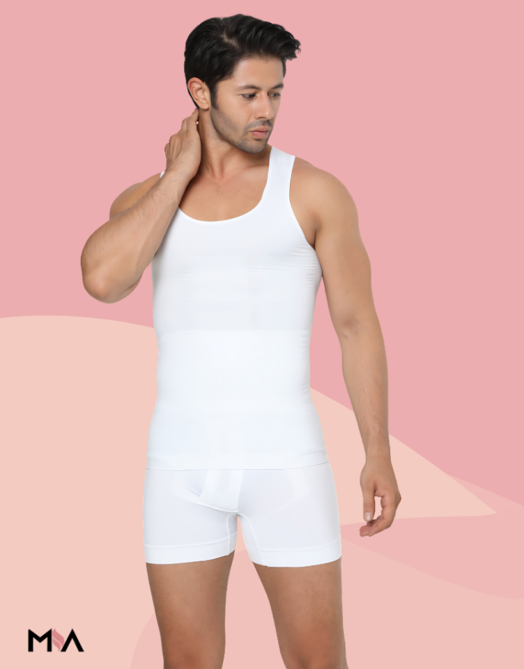 Mia Erkek Atlet Korse – Göbek Toparlayıcı Sıkılaştırıcı Erkek Korse Atlet