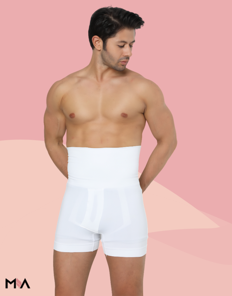 Mia Duble Boxer Korse – Çift Katmanlı Toparlayıcı Erkek Korse Boxer