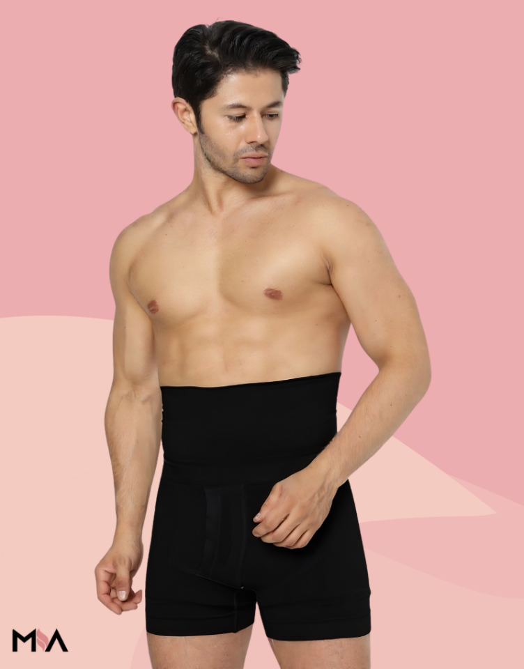 Mia Duble Boxer Korse – Çift Katmanlı Toparlayıcı Erkek Korse Boxer