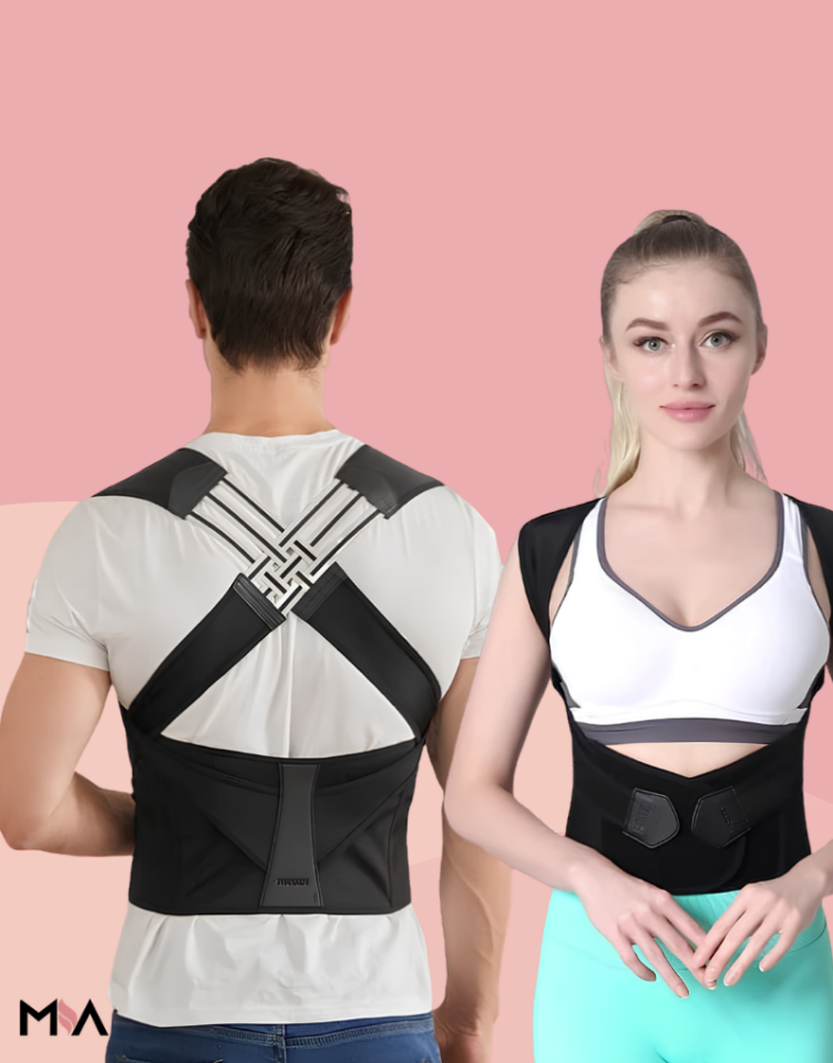 Mia Dik Duruş Korsesi – Ayarlanabilir Sırt Destekleyici Postür Düzeltici Korse