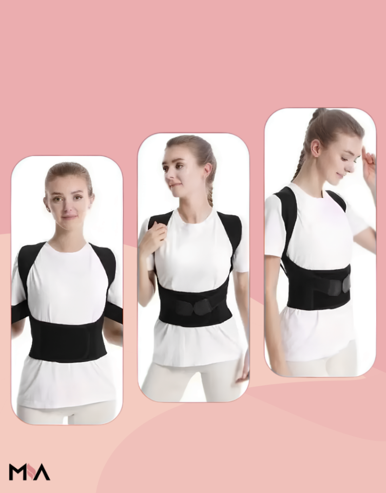 Mia Dik Duruş Korsesi – Ayarlanabilir Sırt Destekleyici Postür Düzeltici Korse