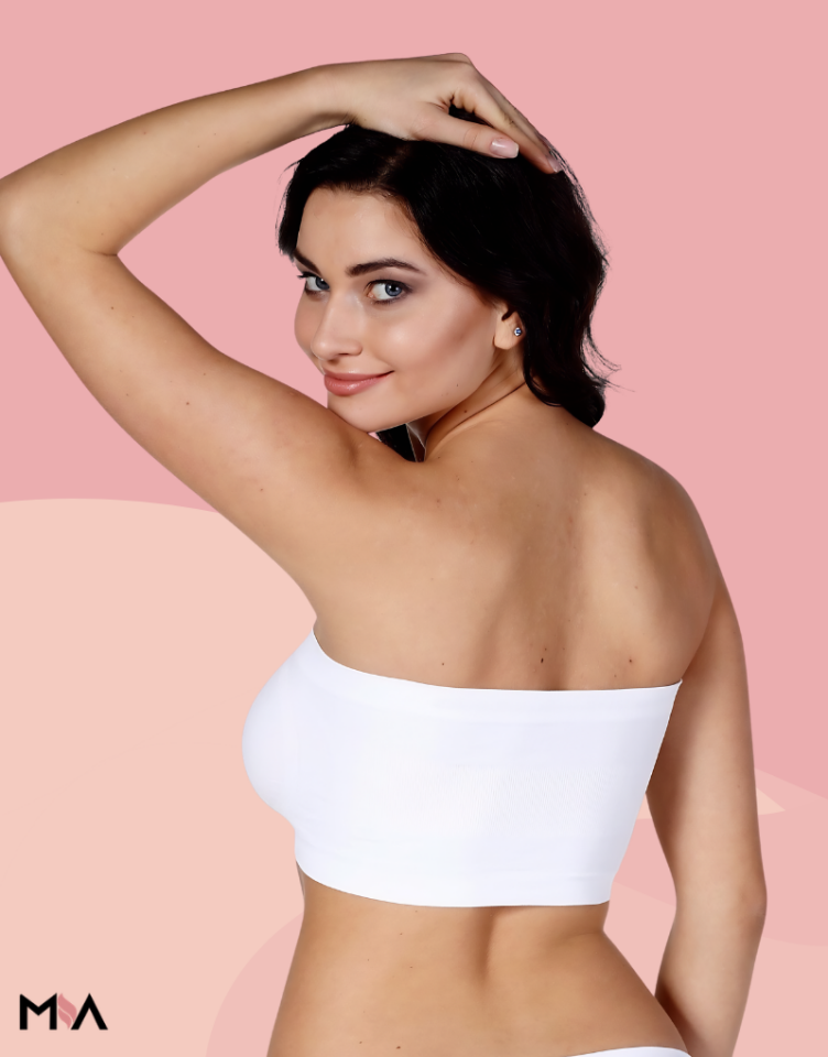 Mia Toparlayıcı Göğüs Bondeo – Dikişsiz Destekleyici Straplez Sütyen