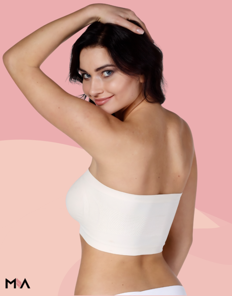 Mia Toparlayıcı Göğüs Bondeo – Dikişsiz Destekleyici Straplez Sütyen